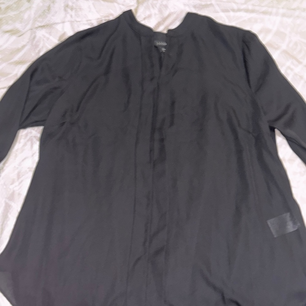 Black Button Down Dress Shirt